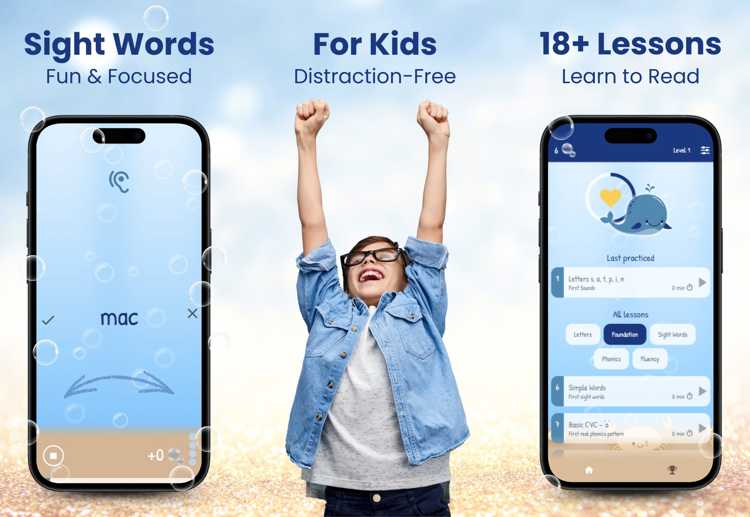 Distraction-free reading app designed for children with autism and ADHD. Research-backed phonics instruction, no ads, works offline. Structured lessons build reading skills through systematic practice without sensory overload.