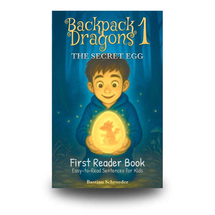 Backpack Dragons 1 - The Secret Egg, First Reader Books