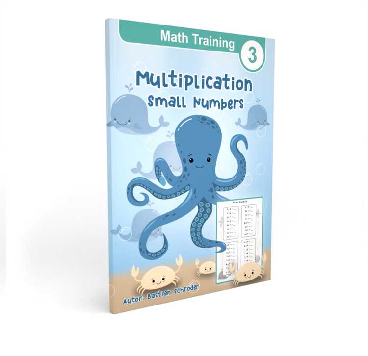 Math Training 3 - Multiplication workbook grade 2 and grade 3